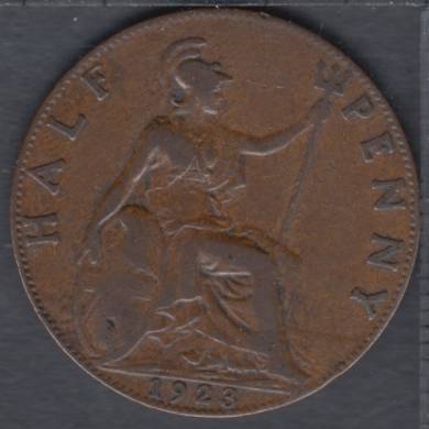 1923 - Half Penny - Grande Bretagne
