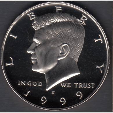 1999 S - Kennedy - Proof - 50 Cents