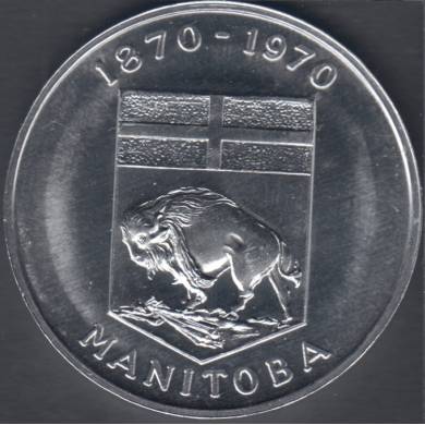1970 - 1870 - Manitoba Commemorative - Medal