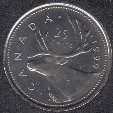 1999 P - NBU - Canada 25 Cents