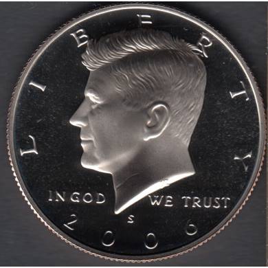 2006 S - Kennedy - Proof - 50 Cents