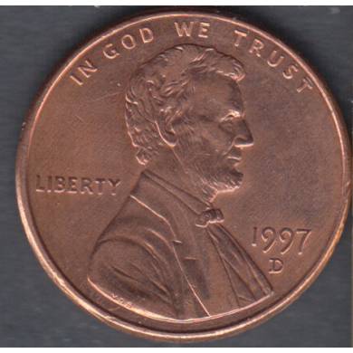 1997 D - B.Unc - Lincoln Small Cent