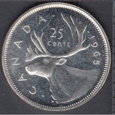 1965 - Proof Like - Canada 25 Cents