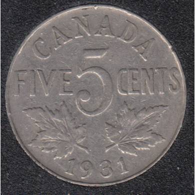1931 - Canada 5 Cents