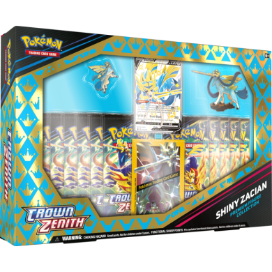 Pokemon Crown Zenith - Shiny Zacian - Premium Figure Collection