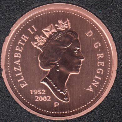 2002 - 1952 P - Specimen - Canada 1 cent
