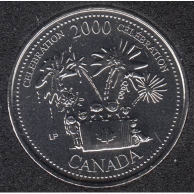 2000 - #7 NBU - Celebration - Canada 25 Cents