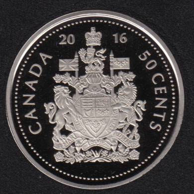 2016 - Proof - Canada 50 Cents