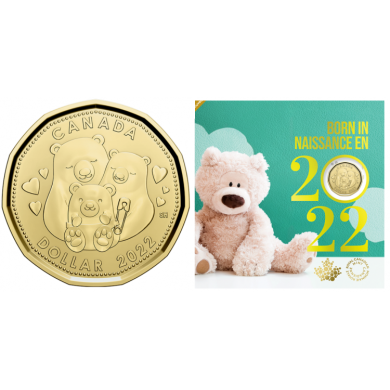 2022 - Baby 5-Coin Gift Card Set