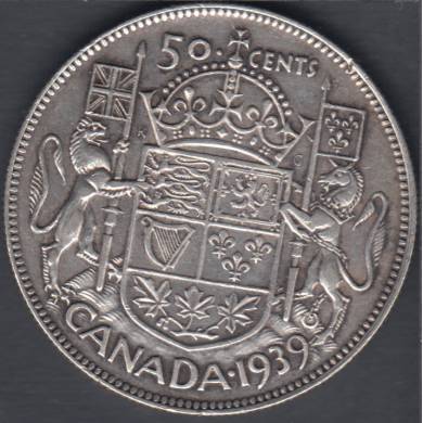1939 - VF - Canada 50 Cents
