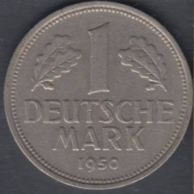 1950 G - 1 Mark - FR - Allemagne