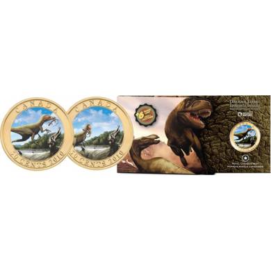 2010 - 50 Cents - Sinosauropteryx Dinosaur & Cards