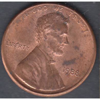 1988 - AU - UNC - Lincoln Small Cent