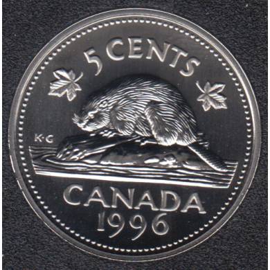 1996 - Specimen - Canada 5 Cents
