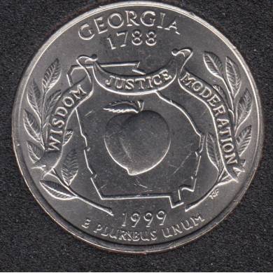 1999 D - Georgia - 25 Cents