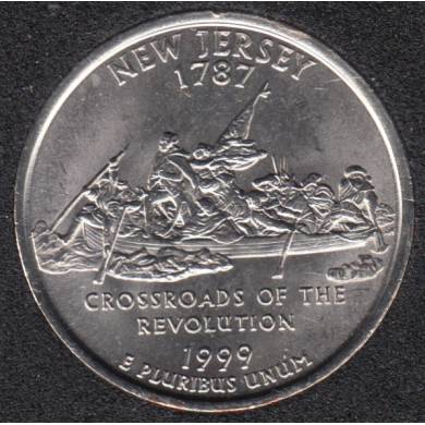 1999 P - New Jersey - 25 Cents