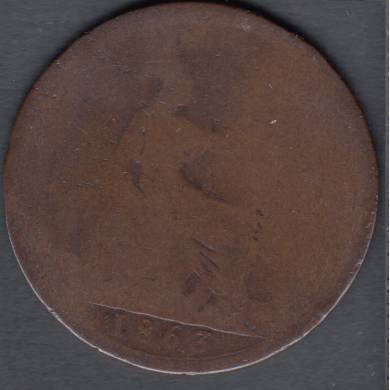 1863 - 1 Penny - Great Britain