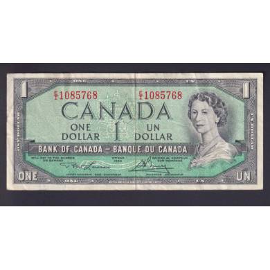 1954 $1 Dollar - VF - Lawson Bouey - Préfixe E/I