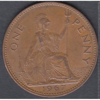 1967 - 1 Penny - Great Britain