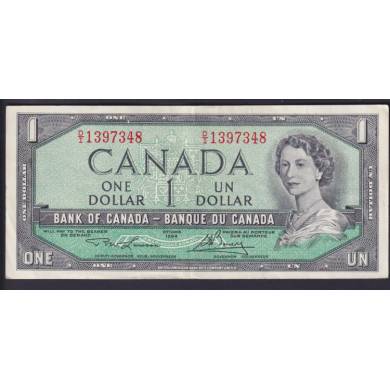 1954 $1 Dollar - EF/AU - Lawson Bouey - Prefix D/I