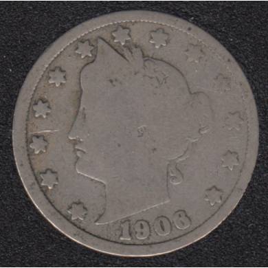 1906 - Liberty Head - 5 Cents