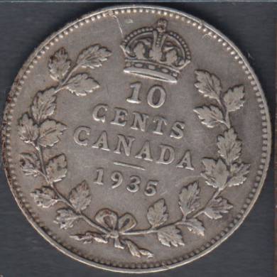 1935 - VF - Canada 10 Cents