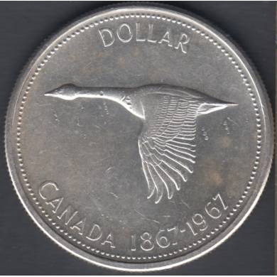 1967 - EF/AU - Canada Dollar