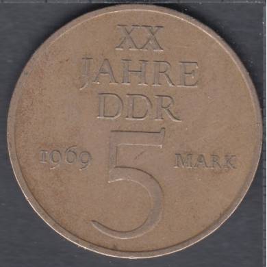 1969 - 5 Mark - DR - Allemagne