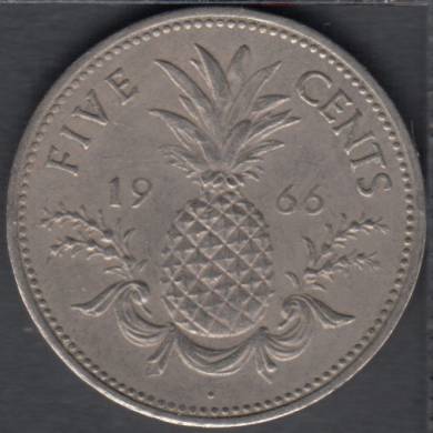 1966 - 5 Cents - Bahamas