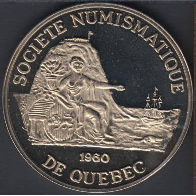 Quebec Socit Numismatique - 1989 - Muse du Sminaire - Copper Nickel Zinc - 500 pcs - Medal