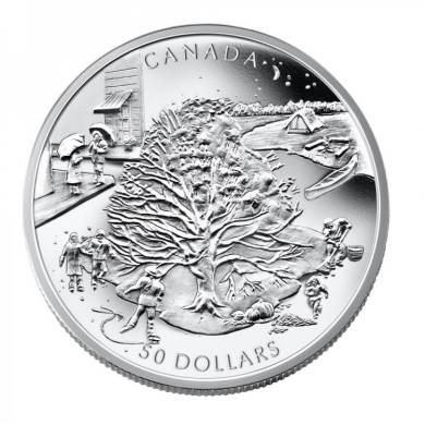 2006 - $50 - 5oz Silver 'Four Seasons'