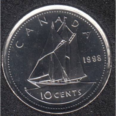 1998 - B.Unc - Canada 10 CENTS