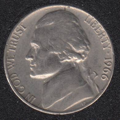 1966 - EF - Jefferson - 5 Cents