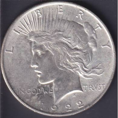 1922 - B.Unc. - Peace Dollar USA