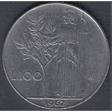 1962 R - 100 Lire - Italie
