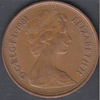 1981 - 2 Pence - Great Britain