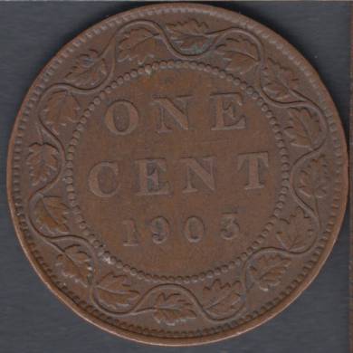 1903 - VF - Canada Large Cent