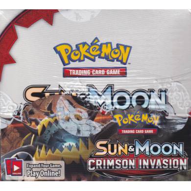 Pokemon - Sun & Moon Crimson Invasion - Sealed Box - English
