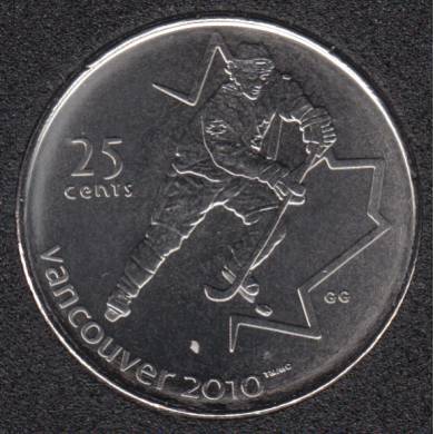 2007 - #2  B.Unc - Hockey - Canada 25 Cents
