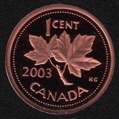 2003 - Proof - OE - Canada Cent