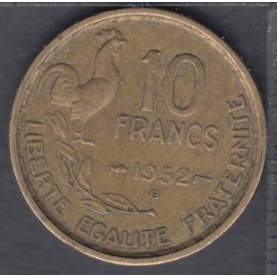 1952 B - 10 Francs - France
