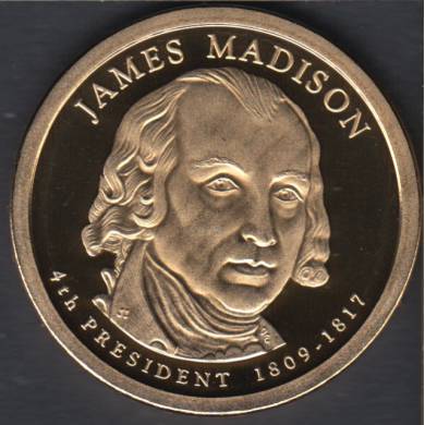 2007 S - Proof - J. Madison - 1$