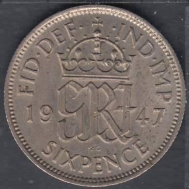 1947 - 6 Pence - AU - Grande Bretagne