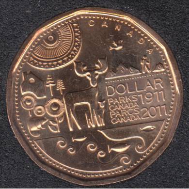 2011 - B.Unc - Parcs - Canada Dollar