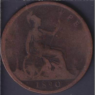 1890 - Good - Penny - Grande Bretagne