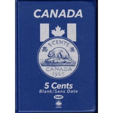 5¢ Album Canada Uni-Safe (Cinq Cents) Pas de Date
