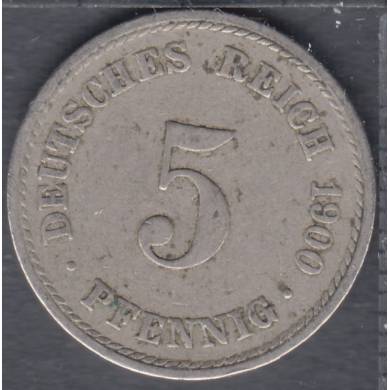 1900 A - 5 Pfennig - Germany