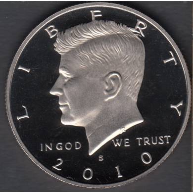 2010 S - Kennedy - Proof - 50 Cents