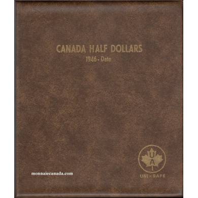 Uni-Safe Coin Album Canada 50 Cents 1946-2016