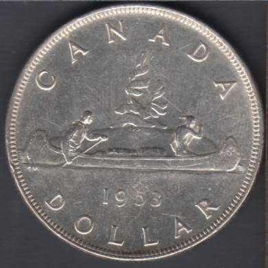1953 - NSF - EF - Nettoyé - Canada Dollar